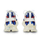 Men's American Flag Stars & Stripes Pattern All Over Print Mesh Sneakers