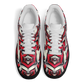 Men's Red Geometric Kaleidoscope Core Low Shoes