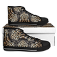 Men's Kaleidoscope Leopard Pattern All-Over Print Urban Peak High Top Shoes