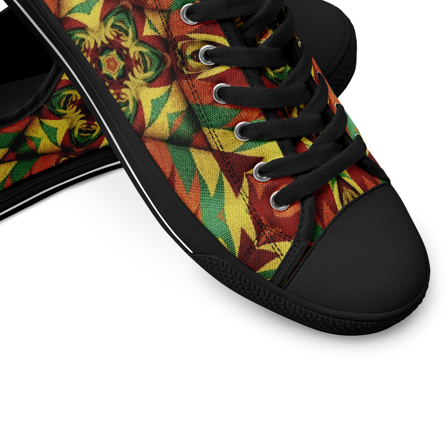 Women's Bold Tribal Kaleidoscope Pattern All Over Print All Over Print Urban Peak Low Shoes