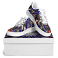 Men's Starburst Patriotic Colors Pattern All-Over-Print Core Low Shoes