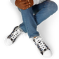 Men's  Patriotic Stars & Stripes Pattern All Over Print Urban Peak High Top Shoes