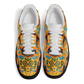 Men's Golden Kaleidoscope Pattern Core Low Shoes