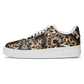 Men's Leopard Kaleidoscope Pattern All-Over Print Core Low Shoes