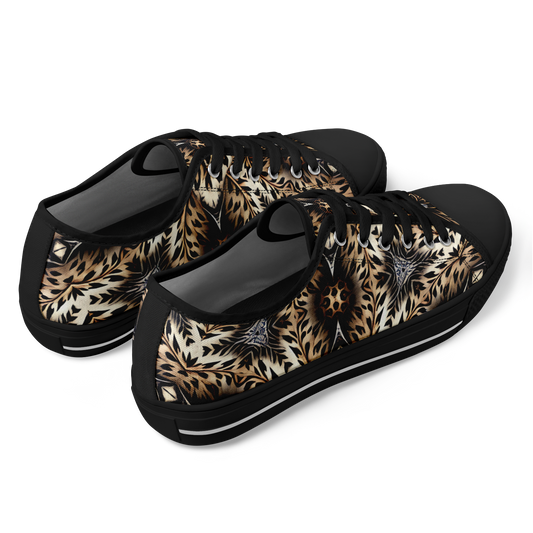 Men's Leopard Kaleidoscope Pattern All-Over Print Urban Peak Low Shoes