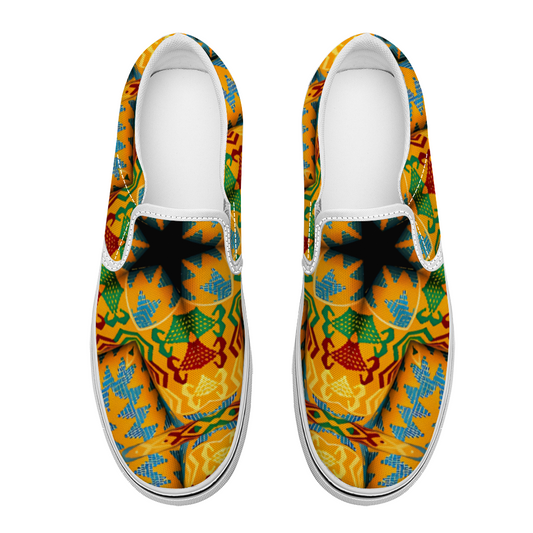 Men's Unisex Classic Slip-On Canvas Sneakers