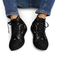 Men's Black & White Geometric All-Over Print Urban Peak High Top Shoes