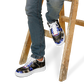 Men's Patriotic Kaleidoscope Pattern All-Over Print Core Low Shoes