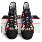 Women's Patriotic Stars & Cross Kaleidoscope Pattern All-Over Print Urban Peak High Top Shoes