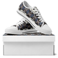 Men's Bold Geometric Pattern All-Over Print Urban Peak Low Shoes