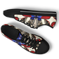 Women's Patriotic Stars & Cross Kaleidoscope Pattern All-Over Print Urban Peak Low Shoes