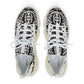 Men's Black & White Tribal Pattern Mesh Sneakers