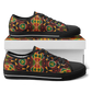 Women's African Kente Geometric Star Pattern All-Over Print Urban Peak Low Shoes