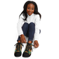 Women's Green & Gold Psychedelic Floral Pattern All-Over Print Urban Peak High Top Shoes