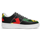 Women's Red Yellow Green and Black Stars Core Low Shoes