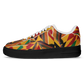 Men's Vibrant African Kente Geometric All-Over Print Core Low Shoes