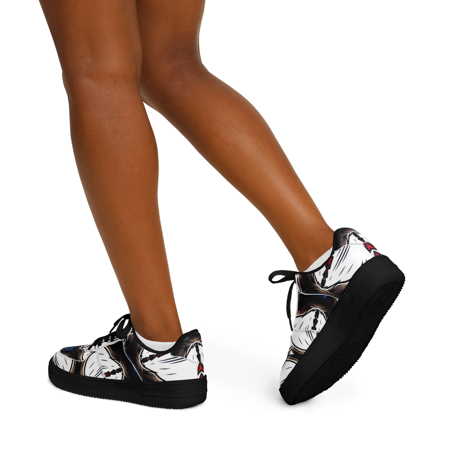 Women's Abstract Symmetry Pattern Core Low Shoes