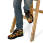Men's Vibrant African Kente Geometric Pattern All-Over Print  Core Low Shoes