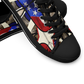 Men's Patriotic Stars & Cross Kaleidoscope Pattern All-Over Print Urban Peak Low Shoes
