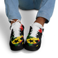 Men's Red Yellow Green and Black Stars Core Low Shoes