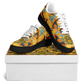 Women's Golden Kaleidoscope Pattern Core Low Shoes