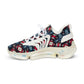 Men's Mesh Patriotic Kaleidoscope Athletic Sneakers