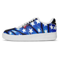Men's American Flag Pattern All-Over Print Core Low Shoes