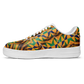 Men's Vibrant African Kente Geometric Pattern All-Over Print Core Low Shoes