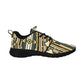 Men's Retro Geometric Tribal Pattern All-Over Print Pull Loop Sneakers