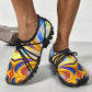 Men's Abstract Sunburst Pattern All Over print Outdoor Training Shoes
