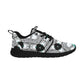 Men's Kaleidoscope Geometric Pattern All Over Print Pull Loop Sneakers