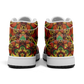 Men's Bold Tribal Kaleidoscope Motion High Top Shoes