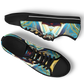 Women's Abstract Teal & Gold Pattern All Over Print Urban Peak Low Shoes