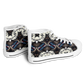 Men's  Patriotic Stars & Stripes Pattern All Over Print Urban Peak High Top Shoes