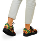 Women's Vibrant African Kente Geometric Pattern All-Over Print  Core Low Shoes