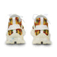 Men's Mesh Vibrant Kaleidoscope Print Athletic Sneakers