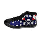 Women's Patriotic Star Flag High Top Sneakers
