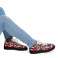Men's Red Geometric Kaleidoscope Core Low Shoes