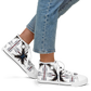 Women's Abstract Symmetry Pattern Urban Peak High Top Shoes