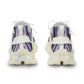 Men's Purple Swirl Mesh Sneakers with White Sole