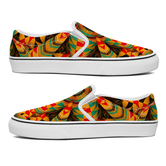 Women's Unisex Classic Slip-On Canvas Sneakers