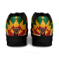 Men's Vibrant African Kente Geometric Pattern All-Over Print  Core Low Shoes