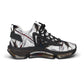 Women's Mesh Abstract Symmetry Pattern Athletic Sneakers