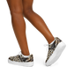 Women's Kaleidoscope Leopard Pattern All-Over Print Core Low Shoes