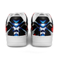 Men's Red White Blue Geometric Pattern All-Over Print Core Low Shoes