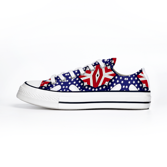 Men's Unisex Low Top Canvas Shoes