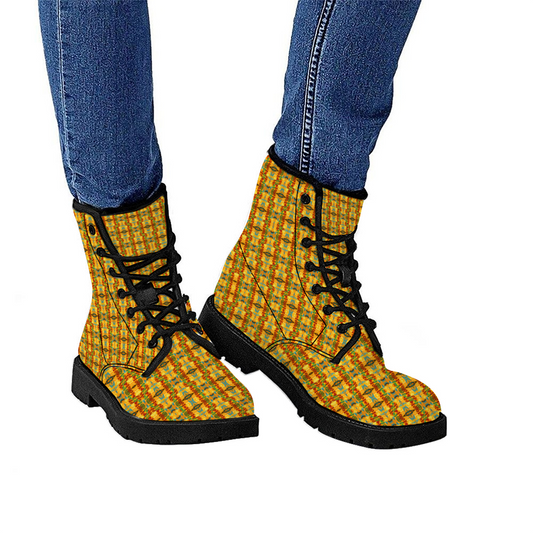 Men's Unisex Leather Snow Waterproof Boots