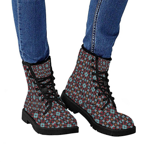 Men's Unisex Leather Snow Waterproof Boots