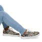 Men's Kaleidoscope Leopard Pattern All-Over Print Core Low Shoes