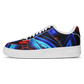 Men's Blue & Red Kaleidoscope Pattern All Over Print Core Low Shoes